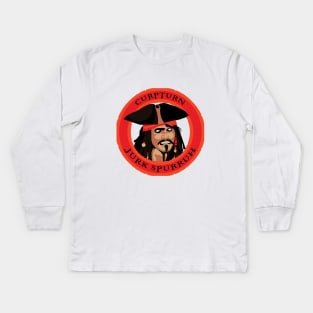 Johnny Derp Kids Long Sleeve T-Shirt